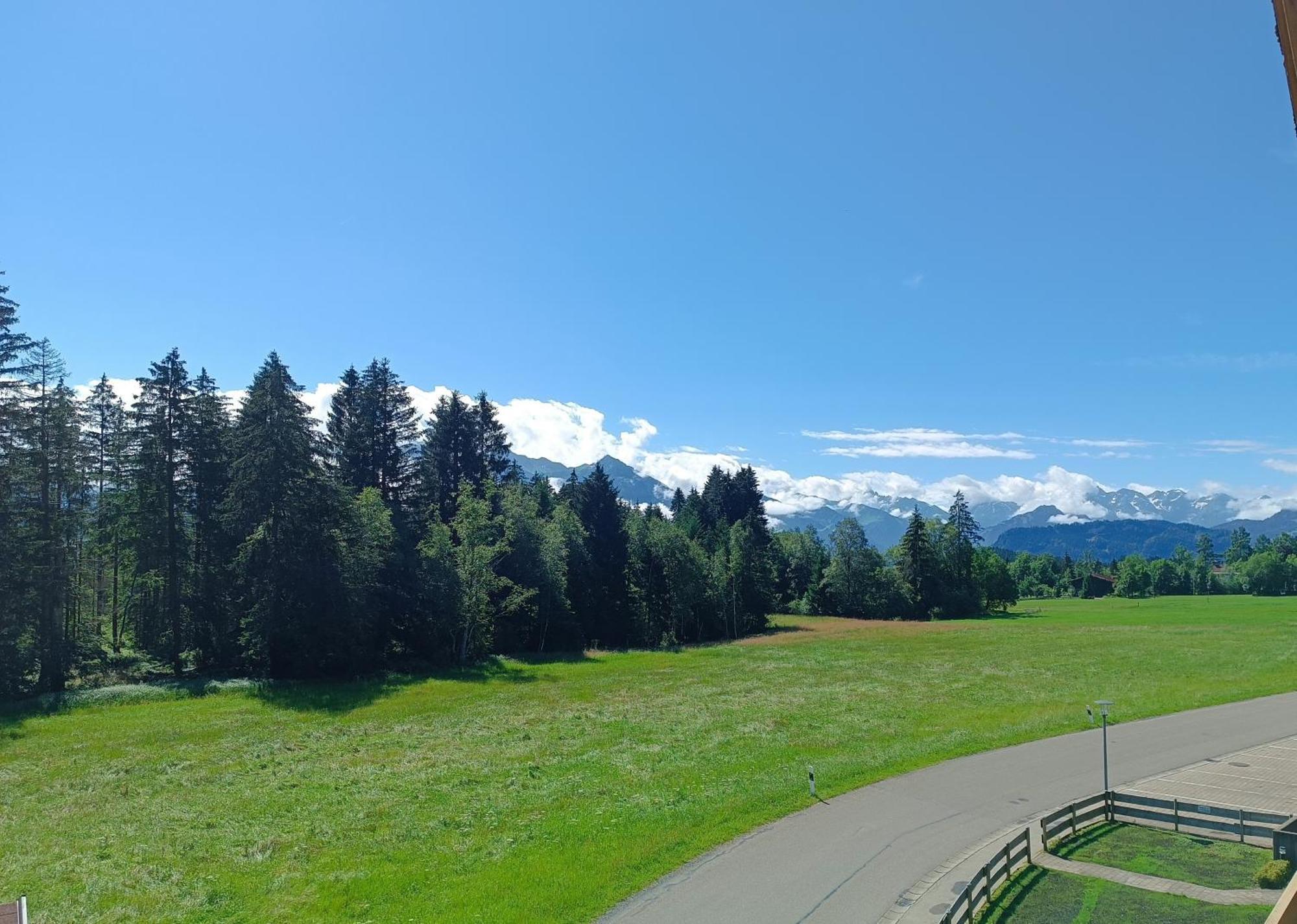 Appartamento Gipfelblick Ofterschwang Esterno foto