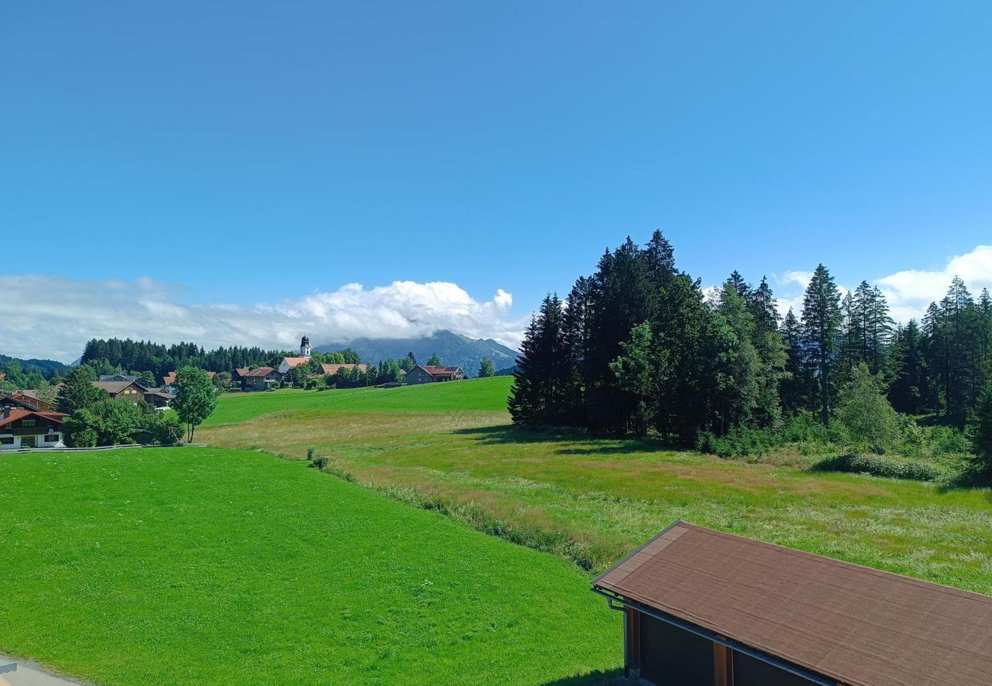 Appartamento Gipfelblick Ofterschwang Esterno foto